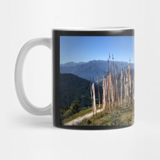 On the Road in Bhutan Mug